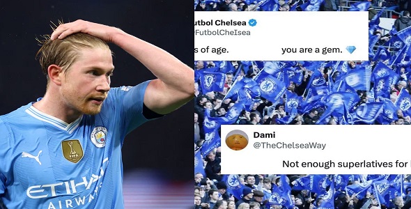 “Unreal in possession” “Created more big chances than Kevin De Bruyne” – Chelsea fans hails Chelsea star after Manchester City draw