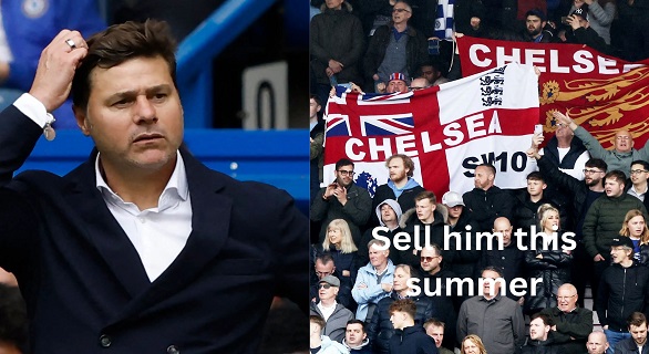 “He plays for himself only”, “Sell him to Man Utd” – Fans wants Chelsea star to be sold in summer after worst performance in 3-2 win over Newcastle