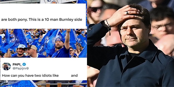 “Man drinks alcohol before coming to field”, “He’s a criminal – Fans slam Chelsea star after what he did in 2-2 draw against Burnley