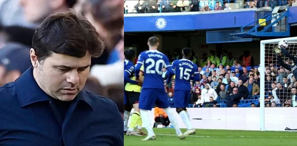 “Look at the way we concede the first goal” – Pochettino reveals who to blame for Chelsea 2-2 draw against Burnley