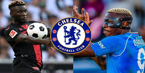 Chelsea shortlists Five Victor Osimhen alternatives as PSG aim to complete transfer hijack
