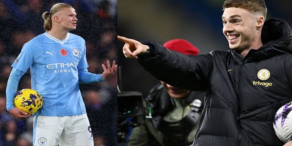 Haaland finally reacted to Cole Palmer equally matched his 20 Premier League goals as Golden Boot race opens up
