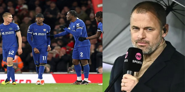“He costs us all the 5goals with his silly mistakes” – Joe Cole slams Chelsea star for key mistake that led to Arsenal 5-0 thrashing