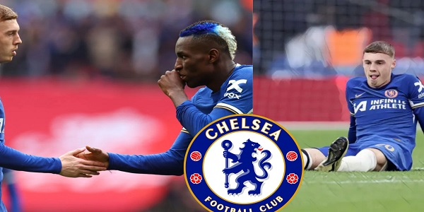 “Last match against Everton” – Cole Palmer sends clear warning message to Nicolas Jackson after bottling FA Cup win against Man city