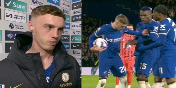 “I have to stop them because of this” – Cole Palmer finally reveals why he stopped Madueke and Jackson from taking the penalty as he reveals what happened in the dressing room