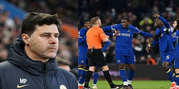 “These guys wants me out” “After damaging my team” – Pochettino cries out after Aston Villa 2-2 draw