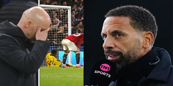 “Why would you do this” – Rio Ferdinand shocked after what Erik ten Hag did this against Chelsea