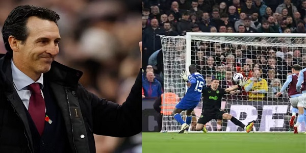 “Bossing every where” “Makes life difficult for us”  – Unai Emery names Chelsea man as an outstanding player in 2-2 draw against Aston Villa