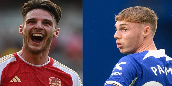 Declan Rice reacts to latest big news about Cole Palmer