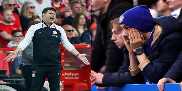“A Championship player” “He’s the worst footballer have ever seen” – Chelsea fans wants 23-year-old Chelsea man out of club after ‘worst’ performance in 3-2 win over Forest