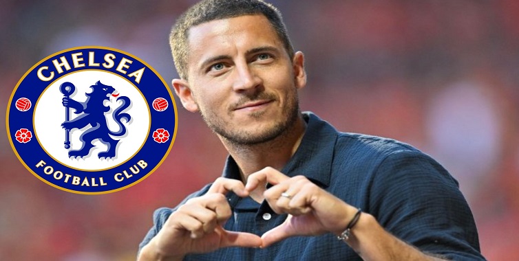 Eden Hazard sends four-word message to Chelsea fans ahead of Stamford Bridge return