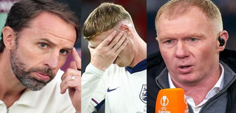 Paul Scholes reveals how Gareth Southgate makes Cole Palmer mistake that cost England to loss the Euro