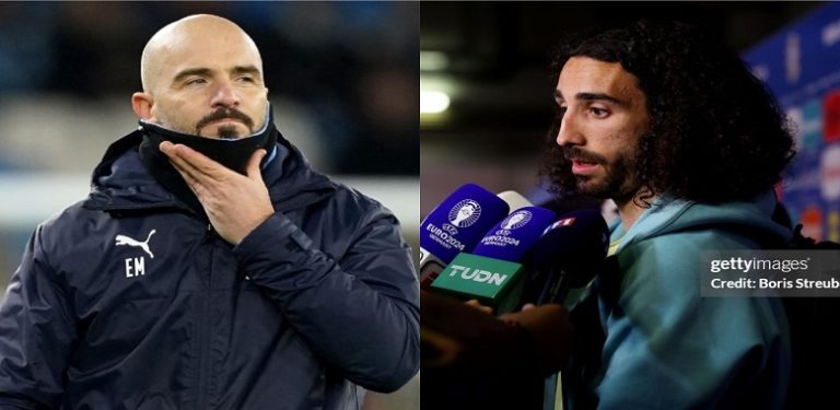 ‘He texted me” – Cucurella finally reveals what Enzo Maresca told him before Euro 2024 final