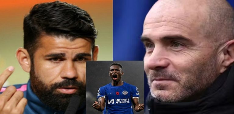 “It will definitely bring out his best” – Diego Costa outline 5 ways Enzo Maresca can transform Nicolas Jackson into a goal-scoring machine (30goals a season)