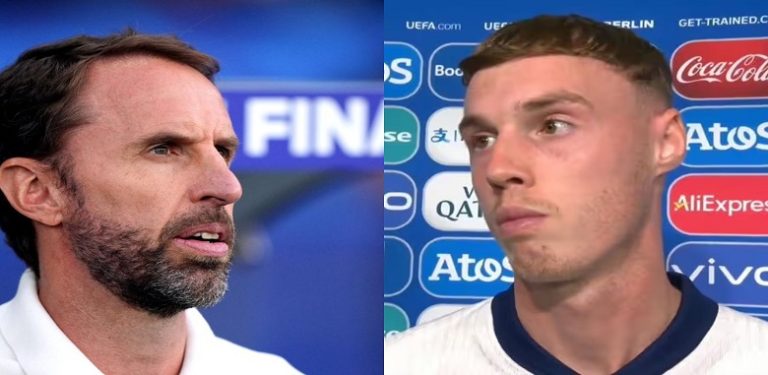 Angry Cole Palmer sends clear message to Gareth Southgate after benching him throughout EURO 2024 tournament