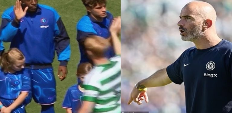 “He’s not ready to start against Man city” “Poor him” – Enzo Maresca told to drop £58m Chelsea star after poor performance in 4-1 defeat to Celtic 