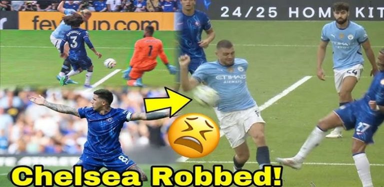 Anthony Taylor to be banned? See what former Chelsea star did after Kovacic Handball poor decision in Chelsea vs Man city clash
