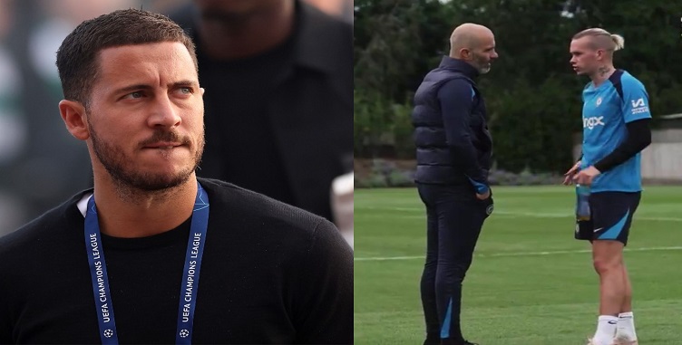 “I think this will work out” – Eden Hazard sends clear message to Enzo Maresca on how to get the best out Mudryk’s full potential ahead of new season