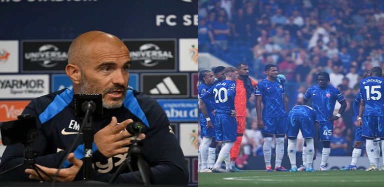 “Play rubbish & got bench” – Enzo Maresca sends strong warning to 23-years-old Chelsea star after poor performance against Manchester city