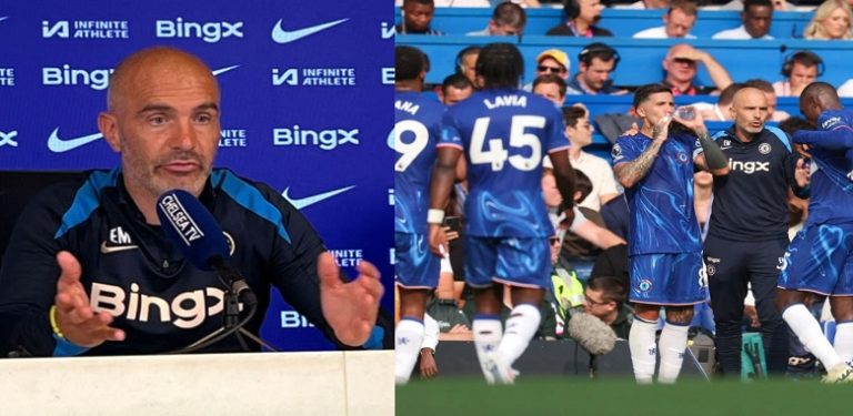 “I will try not to bench you again” – Enzo Maresca feels ashamed for benching Chelsea star against Manchester city