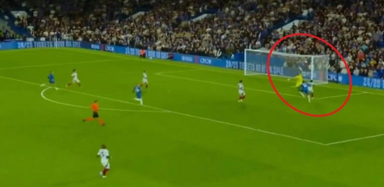 (Video): Noni Madueke scores a stunner after super assist from Enzo Fernandez