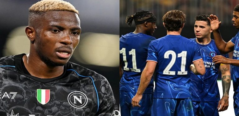 Napoli eye these 4 Chelsea players for Victor Osimhen deal