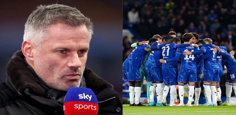 “Forget top 4, this is where Chelsea will finish” – Jamie Carragher reveals new position for Chelsea after recent form