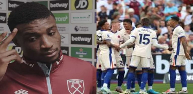 “He’s one of their best player” “He did me dirty” – Mohammed Kudus says of Chelsea star after what he did to him in 3-0 win over West Ham