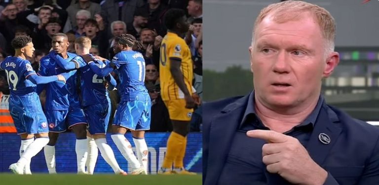 “I wish United have him” “He’s a special player” – Paul Scholes makes bold statement on Chelsea star after 4-2 win over Brighton