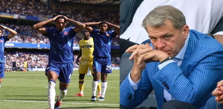 “He’s killing us gradually” “I can’t believe what Chelsea did to him” – Todd Bohely slams after what he did after 1-1 draw against Crystal Palace