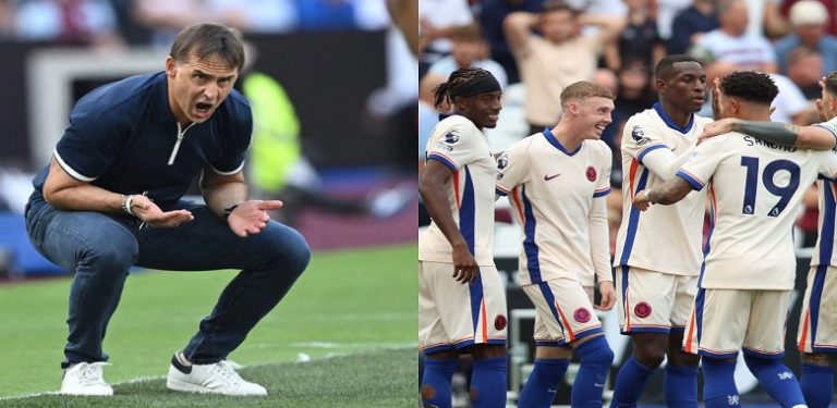 “He frustrate us with his work rates” “I blame him” – West Ham manager Julen Lopetegui blames Chelsea star for West Ham loss to Chelsea
