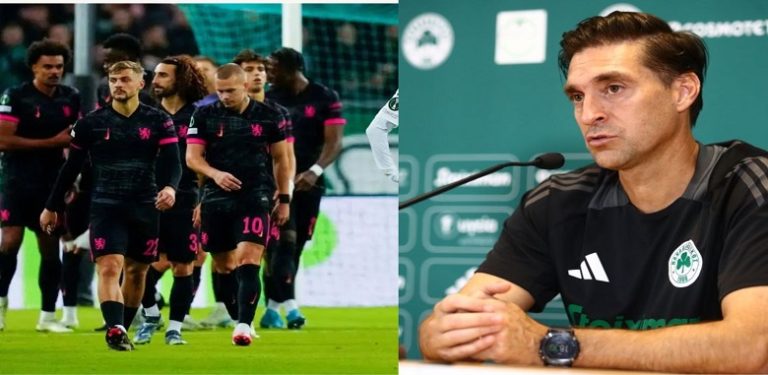 “He did us dirty” “He kills our game plan” – Panathinaikos coach names ONE Chelsea star who ruins Panathinaikos game plan against Chelsea