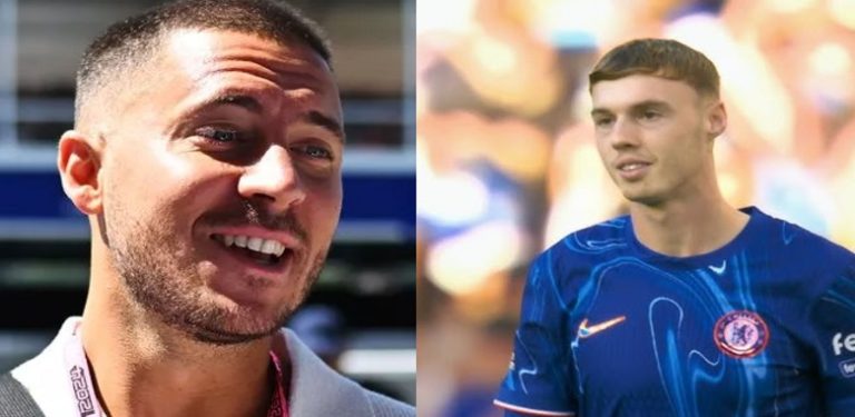 “It’s time to win trophies my boy” – Eden Hazard sends secret message to Cole Palmer on how to win trophies after beating Newcastle 