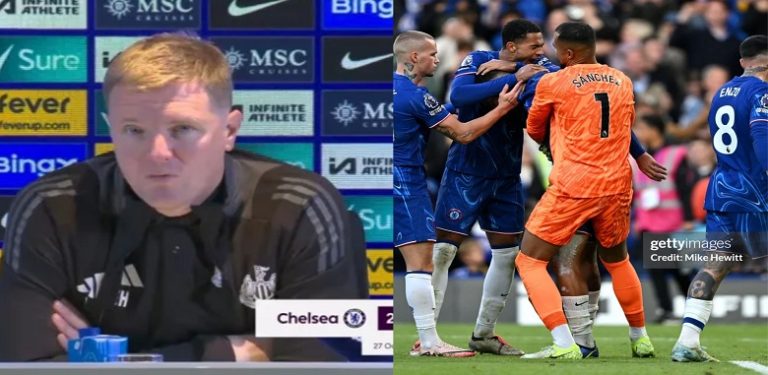 “Those two gives us huge problems” “They will kill any team the other way” – Eddie Howe confesses two Chelsea players gave Newcastle United ‘problems’