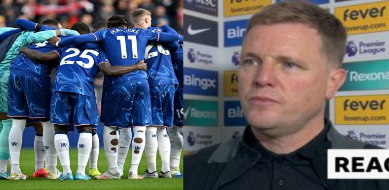 “He always find a way” “He makes us suffer” –  Newcastle manager Eddie Howe blames Chelsea man for Newcastle 2-1 defeat to Chelsea