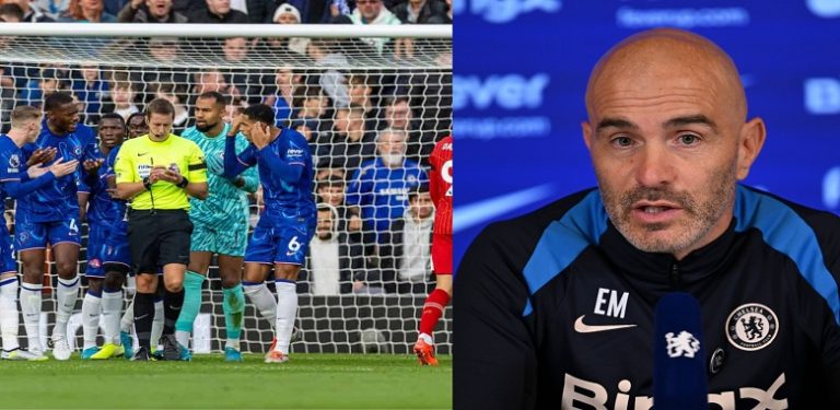 “Time to be bench” “One shot in 4games” –  Enzo Maresca set to drop Chelsea star after poor performance in 4games