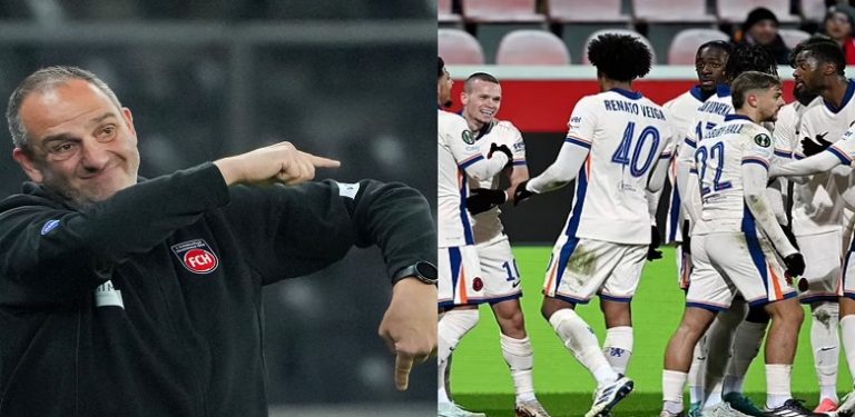 “I love him alot” “What a player” – Heidenheim coach hails one Chelsea player, reveals why he’s happy to lose to Chelsea