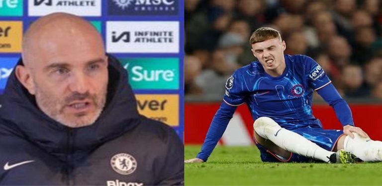 “He will be back when”.. – Enzo Maresca gives worrying update on Cole Palmer’s injury ahead of Arsenal clash