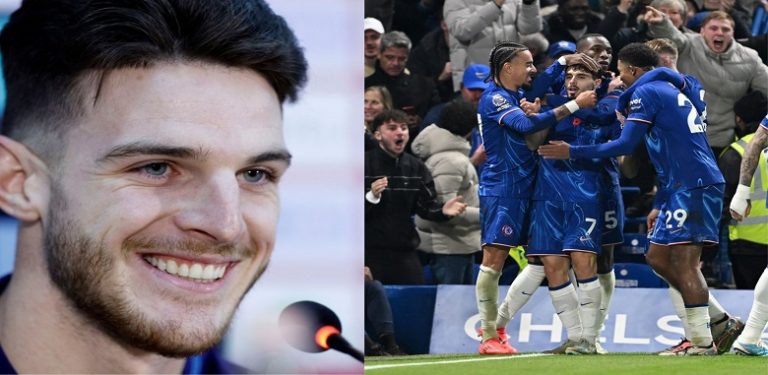 “I wish I can play with him” “He’s too good to handle” — Declan Rice says on Chelsea star