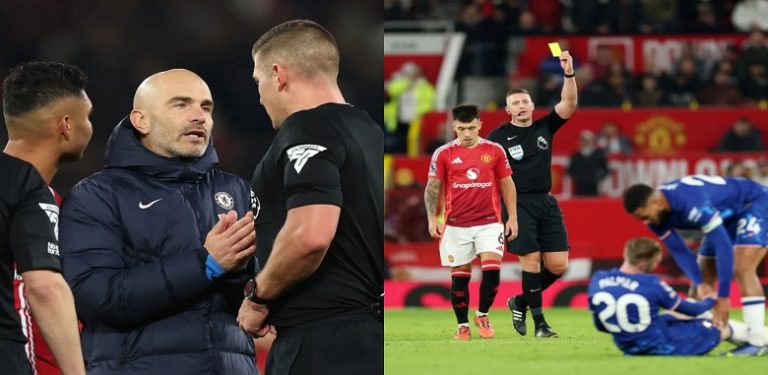 ‘WHAT Enzo Maresca said to the referee at the end of Chelsea’s draw with Manchester United got everyone talking