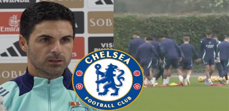“He didn’t train with us” “Am scared of losing to Chelsea” – Mikel Arteta confirms fresh injury update on key player ahead of Chelsea clash