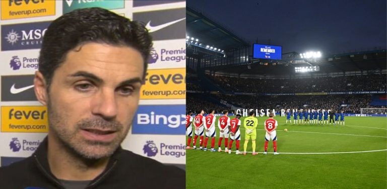 “He keeps falling on his shoulder” “I must bench him” – Mikel Arteta slams Arsenal star after what 21-years-old Chelsea man did to him in Derby draw