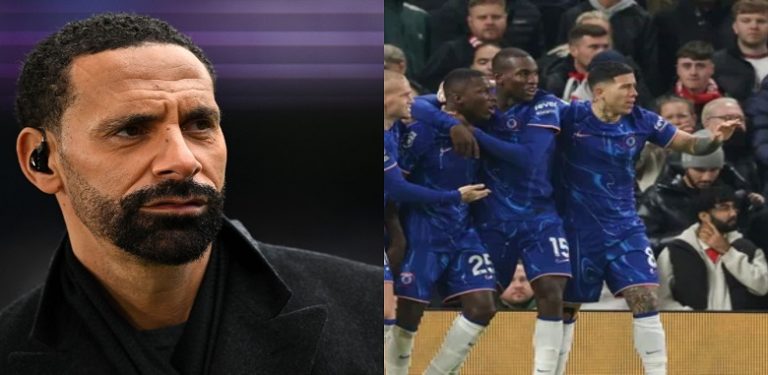 “He plays with his heart for this team” “He will win trophies for Chelsea” – Rio Ferdinand makes bold confession on Chelsea star performances in 1-1 draw against Manchester United