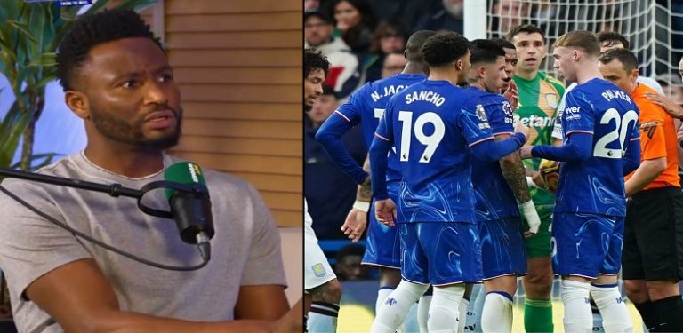 “He still play like a kid” “Don’t ruin your Football career” – Mikel Obi slams Chelsea star after his strange ‘Cheating’ in 3-0 win over Aston Villa