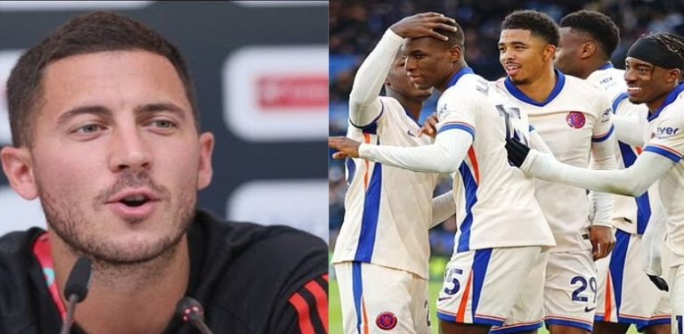 “I want more from you” “Go out there & finish Aston Villa” – Eden Hazard calls out Chelsea star ahead of Aston Villa clash