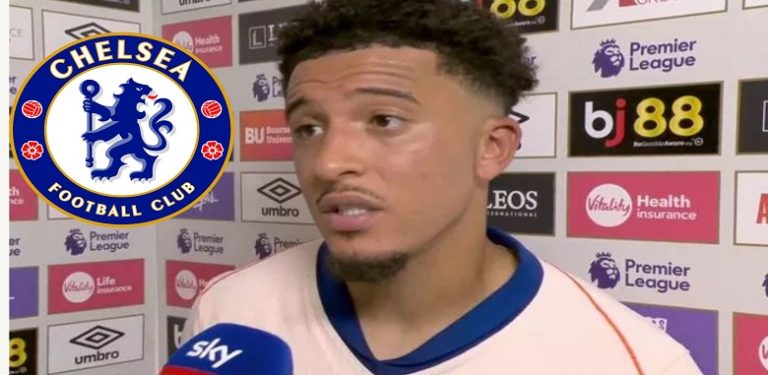 “We all listen to him” “He’s the voice of the team” – Sancho names one Chelsea man as voice of the team