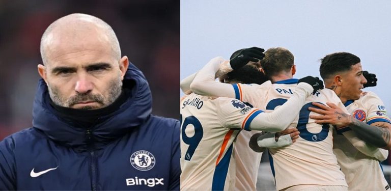 “No league anymore because of him”, “GET HIM OUT NOW!” – Fans blasts 23-year-old Chelsea star after Blues drop points in Crystal Palace draw