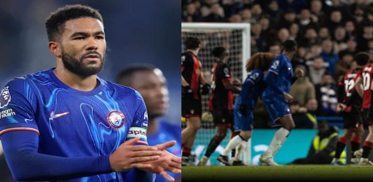 “His mistake cost us, but we’re still with him” – Reece James speaks on costly mistake made by Chelsea star in Bournemouth draw