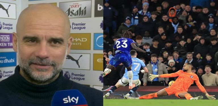“He cost them 3points” “He could have changed killed the game” – Pep Guardiola ‘THANK’ Chelsea star after gifting Man City 3points
