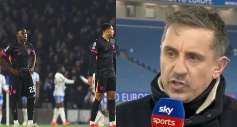 “Don’t blame Enzo Maresca for Chelsea poor run” “They’re to be blame” – Gary Neville reveals who to blame for Chelsea poor form